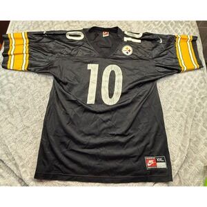 NIKE TEAM Pittsburgh Steelers Kordell Stewart #10 jersey 2XL vtg 90s usa made